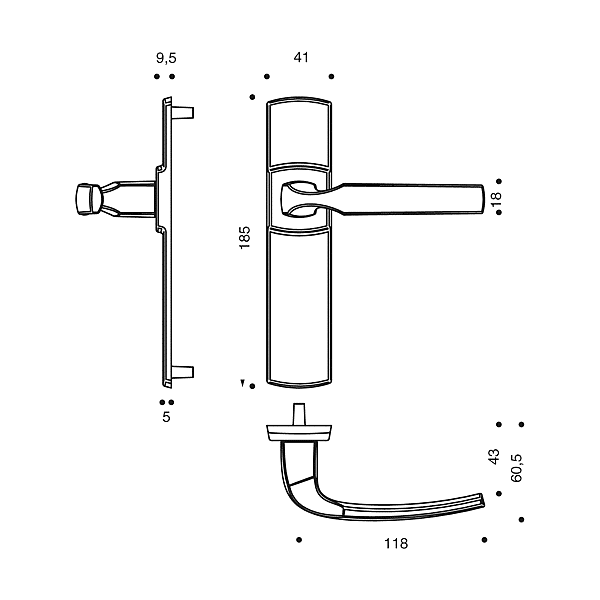 Ensemble Artis sur petite plaque photo du produit visuel_1 2XL