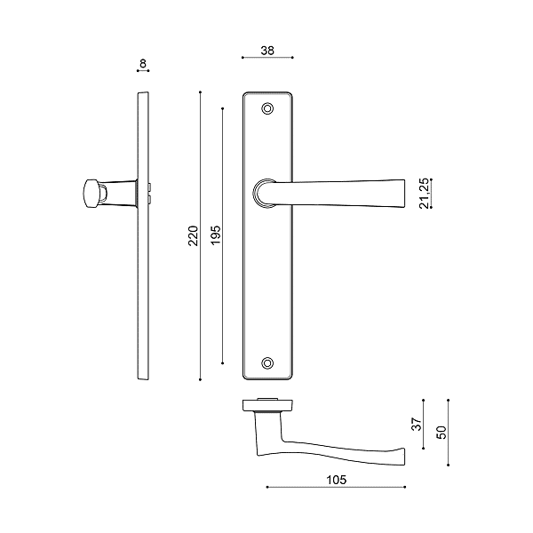 Ensemble Flex 206 sur grande plaque photo du produit visuel_1 2XL