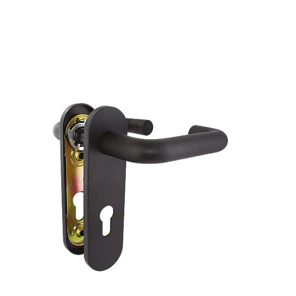 Ensemble sur plaques pour serrure de porte de chaufferie 001739 photo du produit visuel_1 2XL