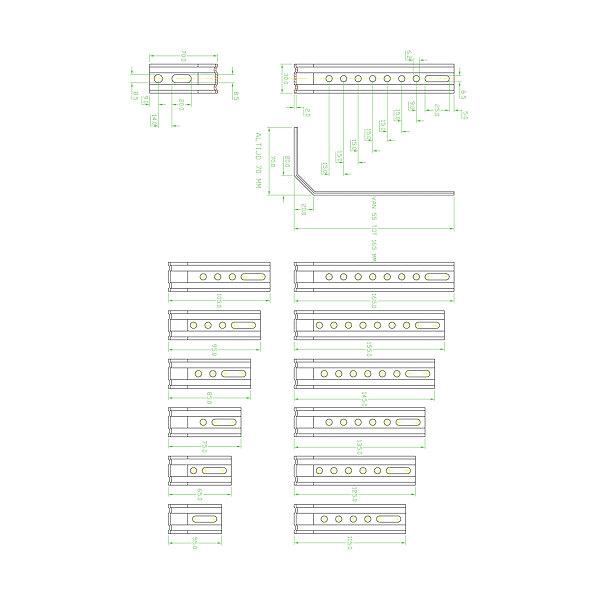 Équerre de bâti à pan coupé photo du produit visuel_1 2XL
