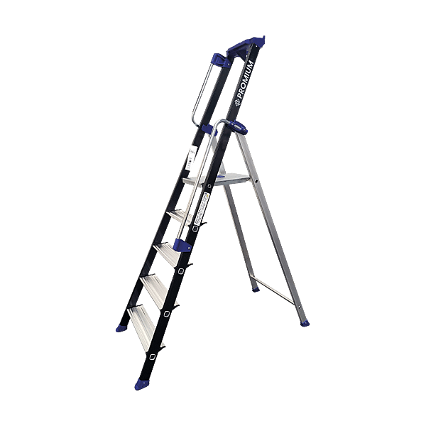 Escabeau avec rampe Promium photo du produit visuel_1 2XL