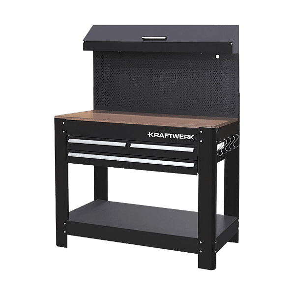 Établi 3 tiroirs avec plan de travail photo du produit visuel_1 2XL