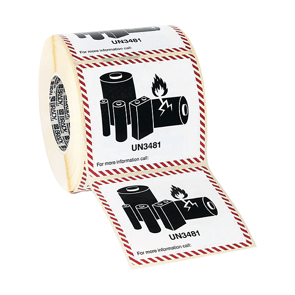 Etiquette UN3481 photo du produit visuel_1 2XL