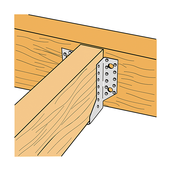 Étrier de charpente à ailes extérieures SAEL photo du produit visuel_1 2XL