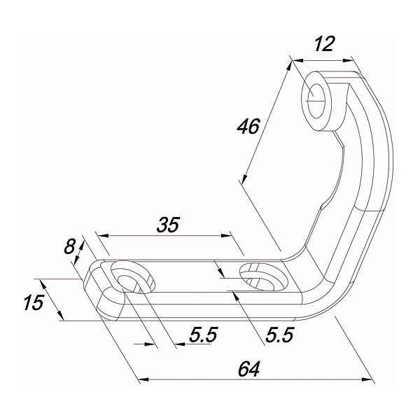Etrier photo du produit visuel_1 2XL