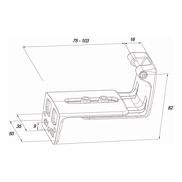 Étrier photo du produit visuel_1 2XL