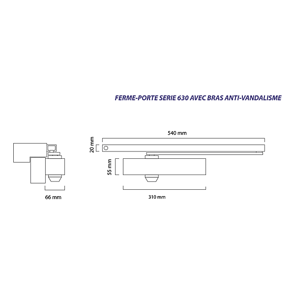 Ferme-porte 630 photo du produit visuel_1 2XL