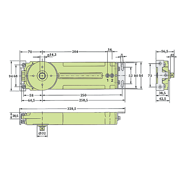 Ferme-porte RTS 85 photo du produit visuel_1 2XL
