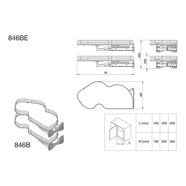 Ferrure d'angle Combi S photo du produit visuel_1 2XL