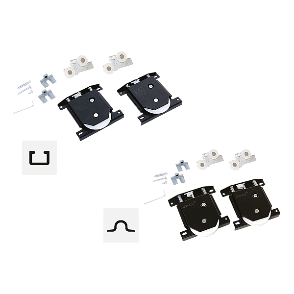 Ferrures pour porte coulissante avec frein photo du produit visuel_1 2XL