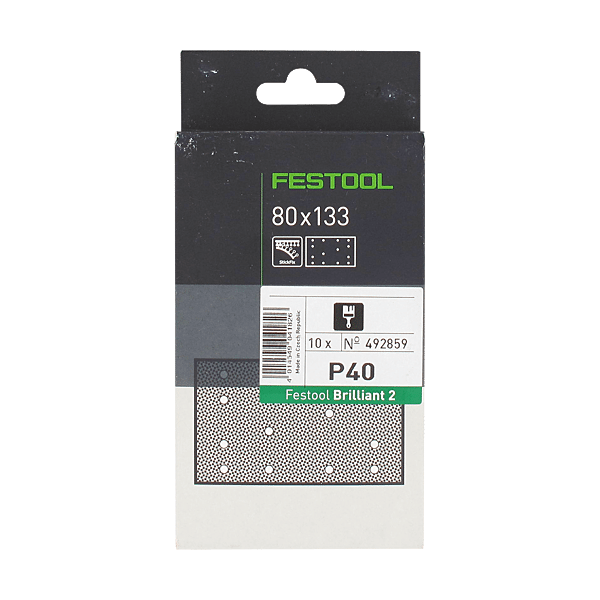 Feuille abrasive rectangle Stickfix Brilliant 2 photo du produit visuel_1 2XL