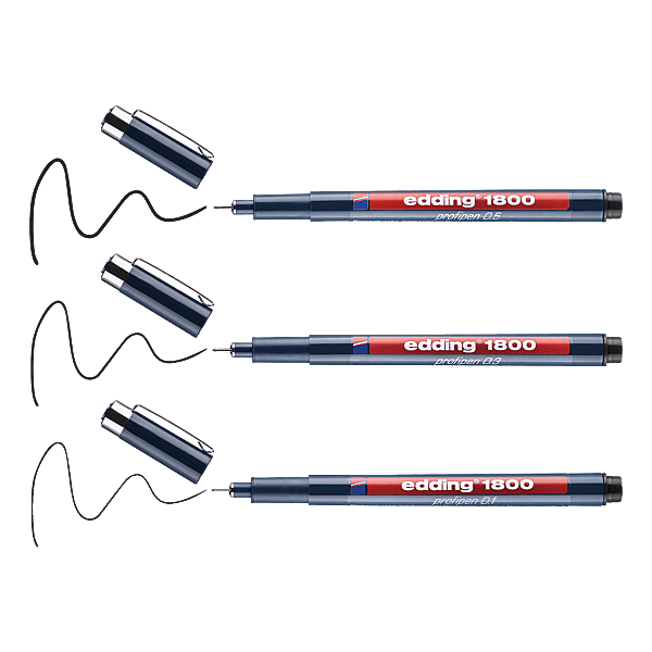 Feutre fin de précision E-1800 photo du produit visuel_1 2XL