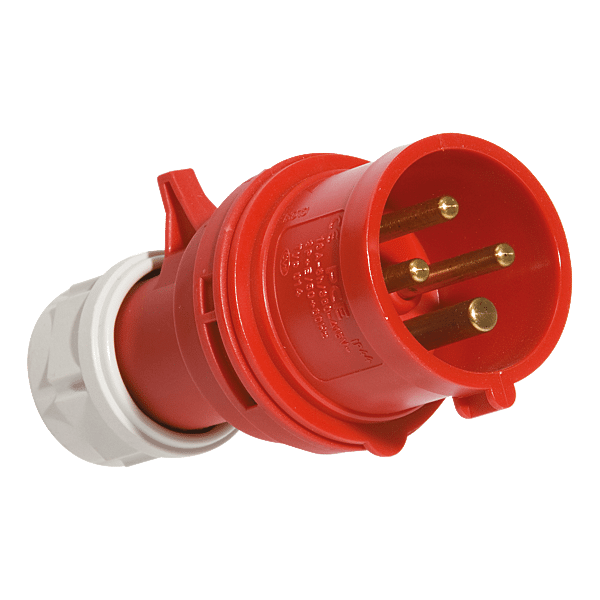 Fiche mâle broche européen 3 pôles + terre 16A photo du produit visuel_1 2XL