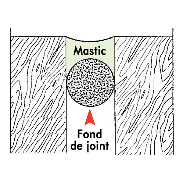 Fond de joint PE rond photo du produit visuel_1 2XL