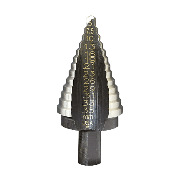 Foret étagé à métaux HSS cylindrique photo du produit visuel_1 2XL