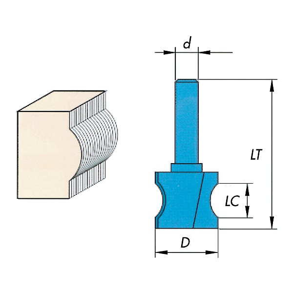 Fraise à dresser arrondie photo du produit visuel_1 2XL