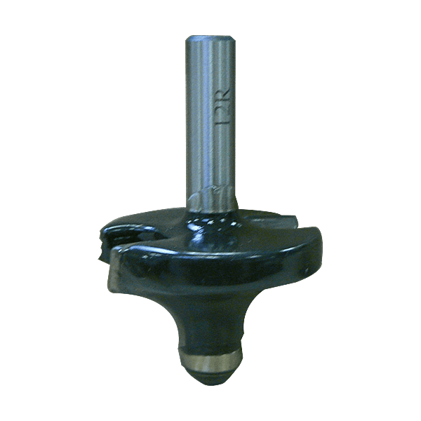 Fraise carbure 1/4 de rond avec plat et guide de roulement photo du produit visuel_1 2XL