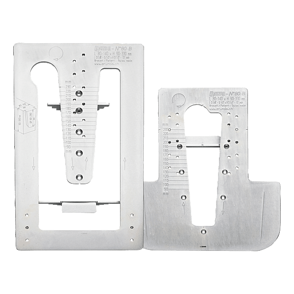 Gabarit de fraisage Arunda 120B maxi photo du produit visuel_1 2XL