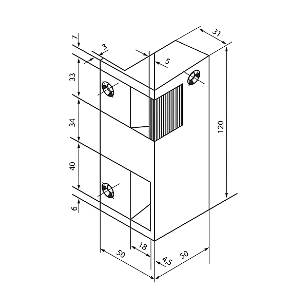 Gâche électrique Beugnot N°3 Bis photo du produit visuel_1 2XL