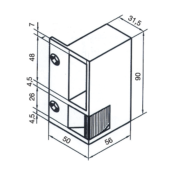 Gâche électrique RH photo du produit visuel_1 2XL