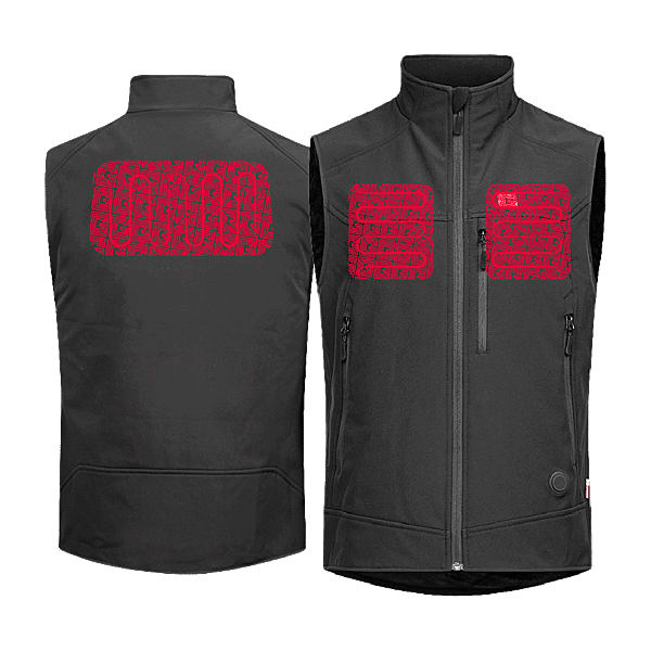 Gilet sans manches chauffant HV11 photo du produit visuel_1 2XL