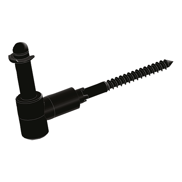 Gond à tige à vis aluminium Ø14 photo du produit visuel_1 2XL