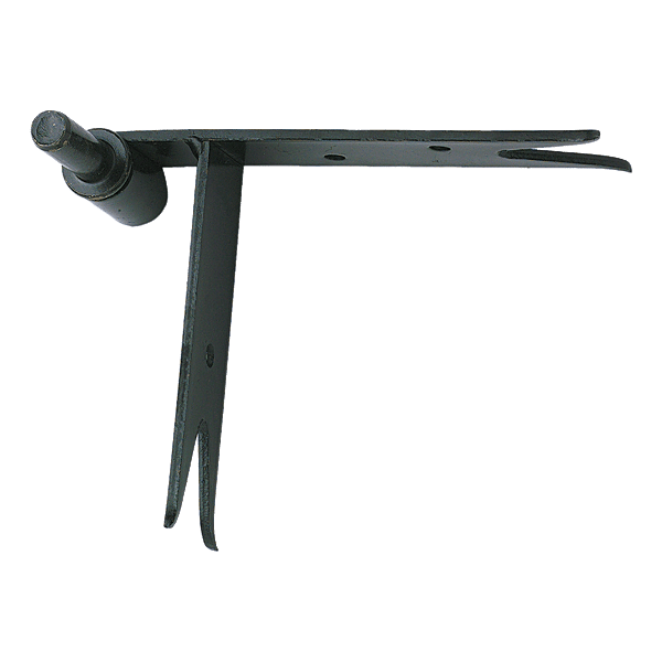 Gond d'angle déporté queue de carpe acier Ø14 photo du produit visuel_1 2XL