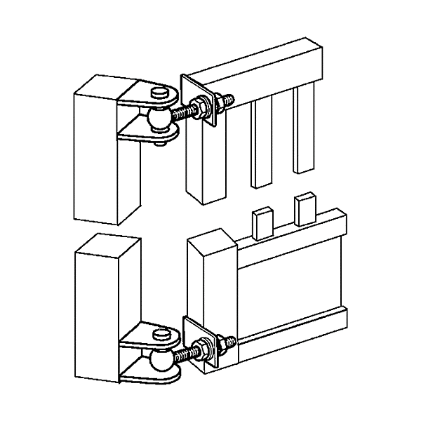 Gond de portail réglable avec bague laiton photo du produit visuel_1 2XL