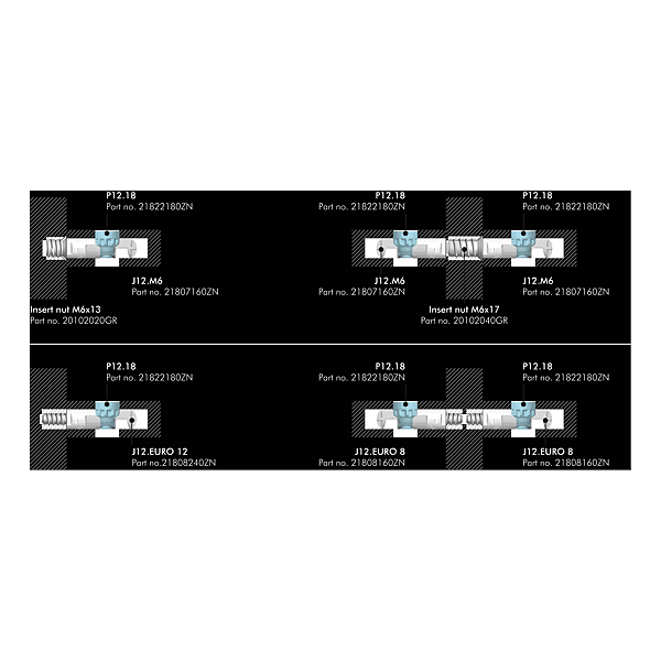 Goujon d'assemblage Target J12 photo du produit visuel_1 2XL