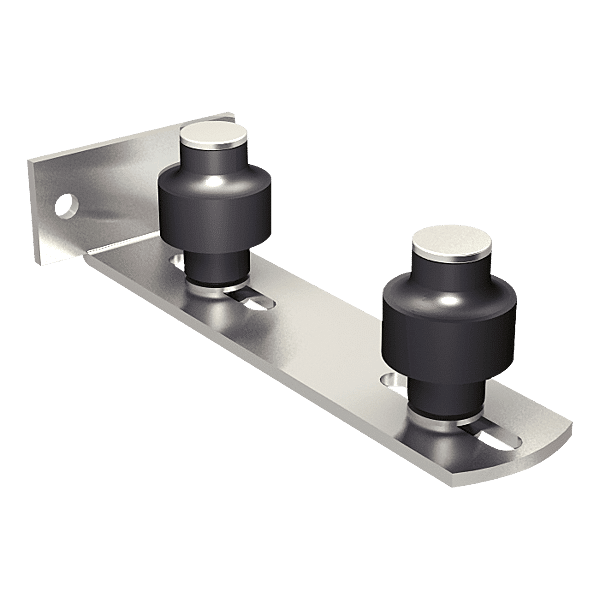 Guide de porte à double olive sur platine photo du produit visuel_1 2XL