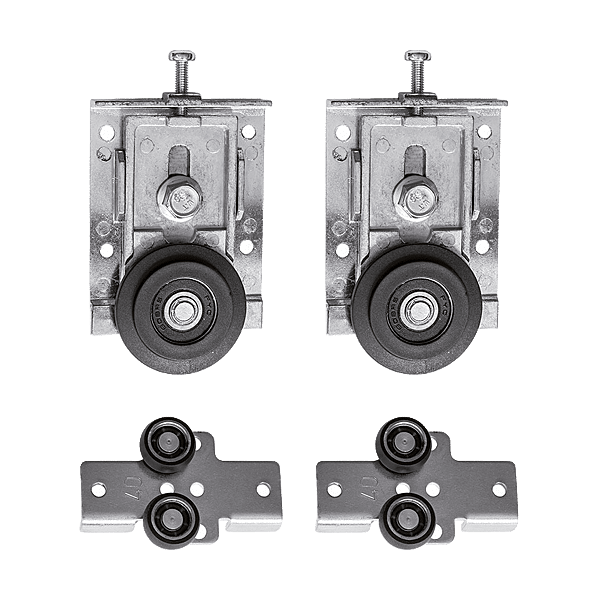 Jeu de 2 roulettes coulissant Safera photo du produit visuel_1 2XL