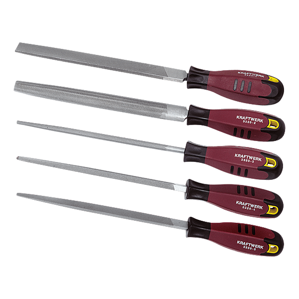 Jeu de 5 limes d'atelier photo du produit visuel_1 2XL