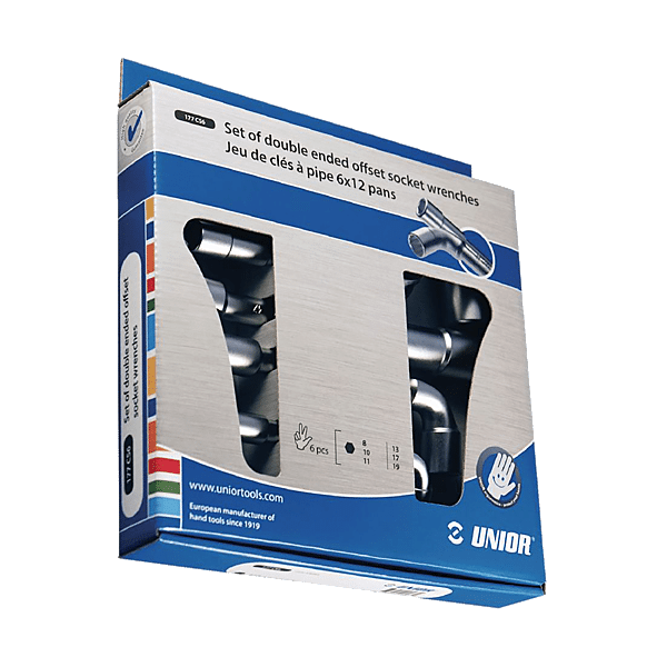 Jeu de 6 clés à pipe débouchées photo du produit visuel_1 2XL