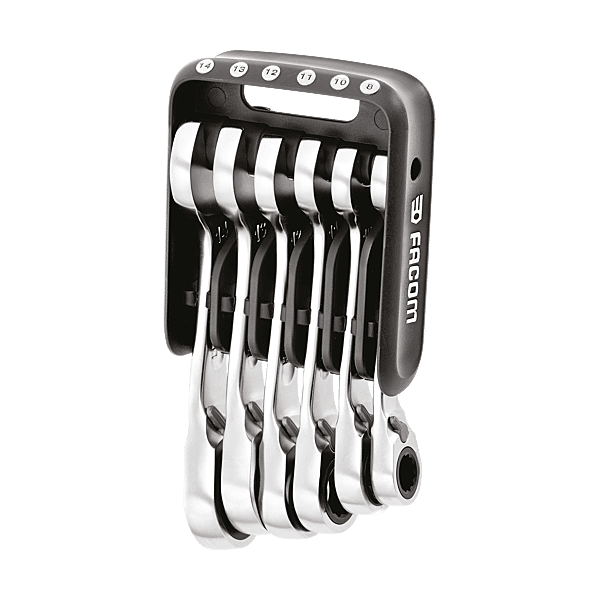 Jeu de 6 clés mixtes à cliquet 467BS.JP6PB photo du produit visuel_1 2XL