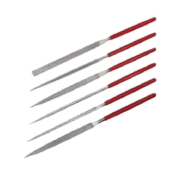 Jeu de 6 limes aiguilles diamantées photo du produit visuel_1 2XL