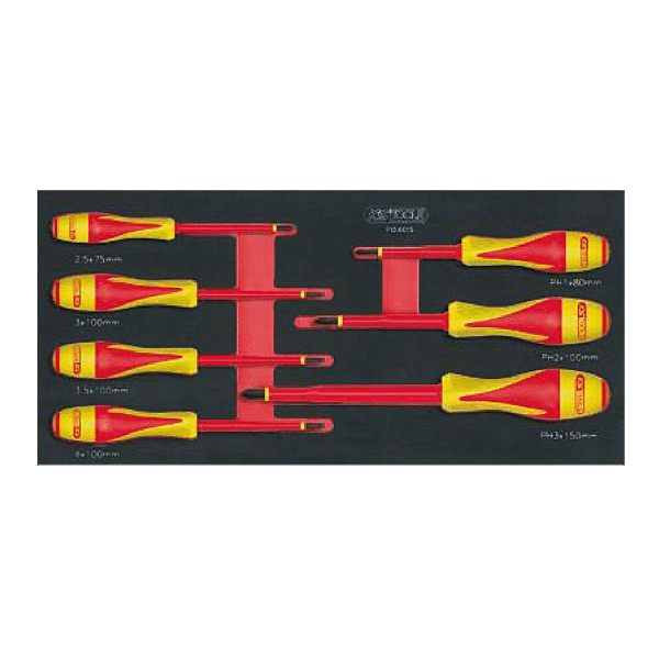 Jeu de 7 tournevis isolés 1000 V photo du produit visuel_1 2XL
