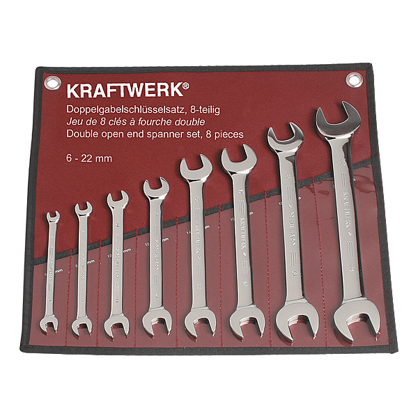 Jeu de 8 clés à fourche photo du produit visuel_1 2XL