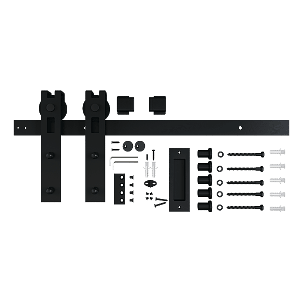 Kit complet pour porte coulissante Quadrat 2 photo du produit visuel_1 2XL