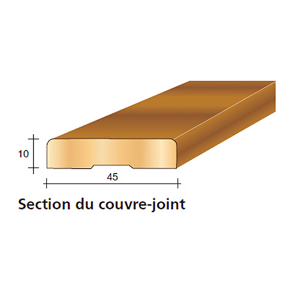 Kit couvre-joint d'huisserie plat photo du produit visuel_1 2XL