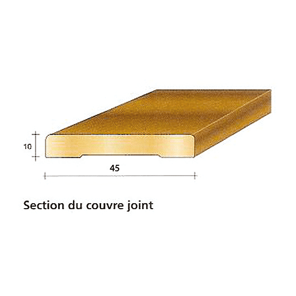 Kit couvre-joint d'huisserie plat photo du produit visuel_1 2XL