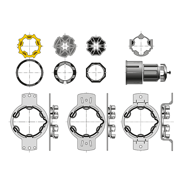 Kit d'accessoires de motorisation Bloc-Baie photo du produit visuel_1 2XL