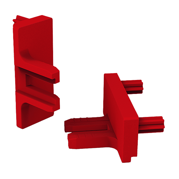 Kit de fixation pour profil horizontal version à visser Gola photo du produit visuel_1 2XL