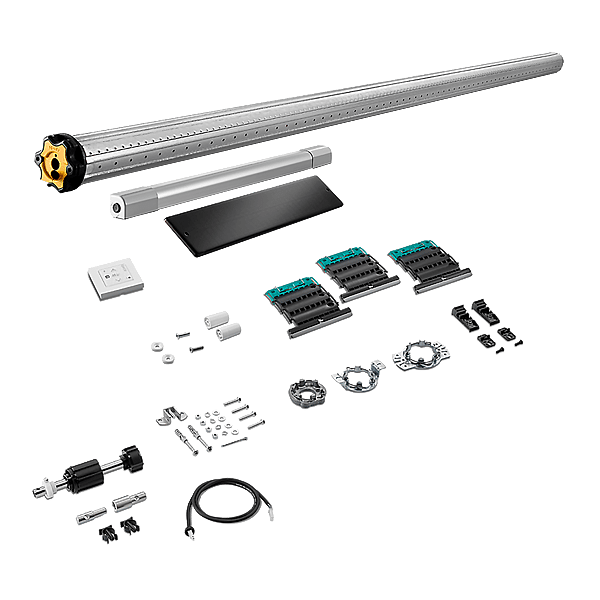 Kit de motorisation solaire RS100 Solar IO photo du produit visuel_1 2XL