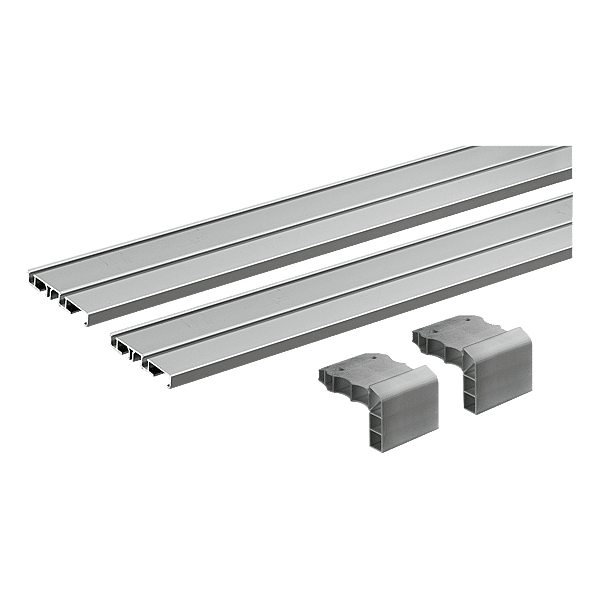 Kit de profilé et adaptateur de montage Slide Line M en applique photo du produit visuel_1 2XL