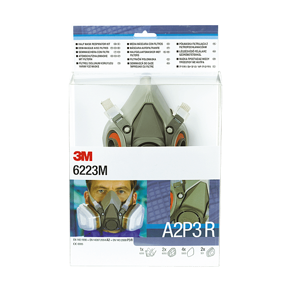 Kit demi-masque complet 6223M photo du produit visuel_1 2XL