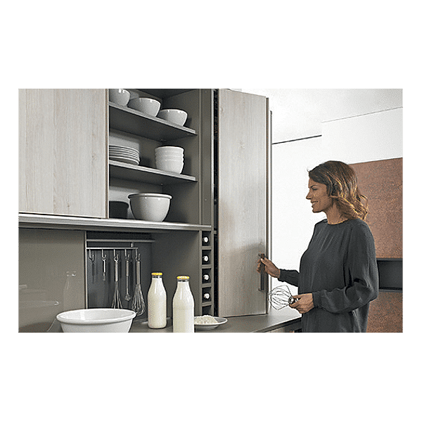 Kit ferrure Wingline L droit vantail 25 kg sans fermeture automatique photo du produit visuel_1 2XL