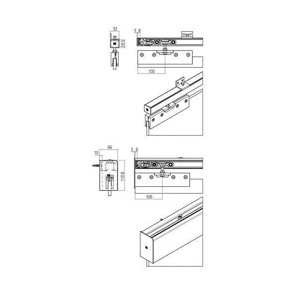 Kit garniture verre 0500 ABS photo du produit visuel_1 2XL