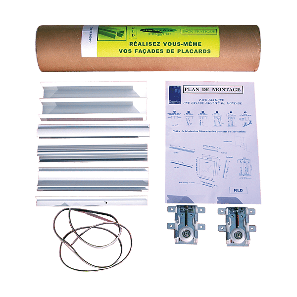 Kit placard profil poignée photo du produit visuel_1 2XL