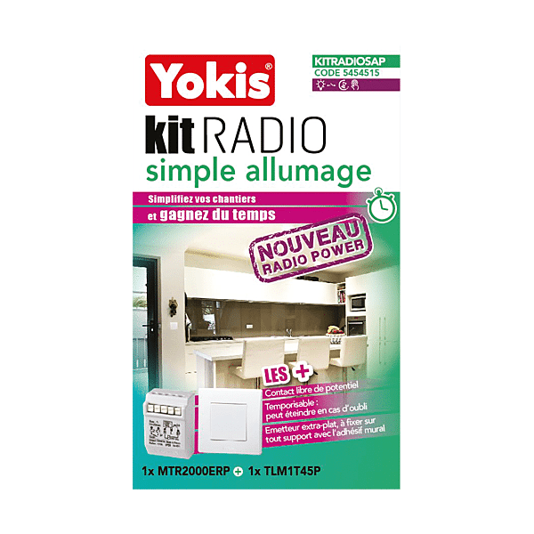 Kit radio pour éclairage simple allumage photo du produit visuel_1 2XL