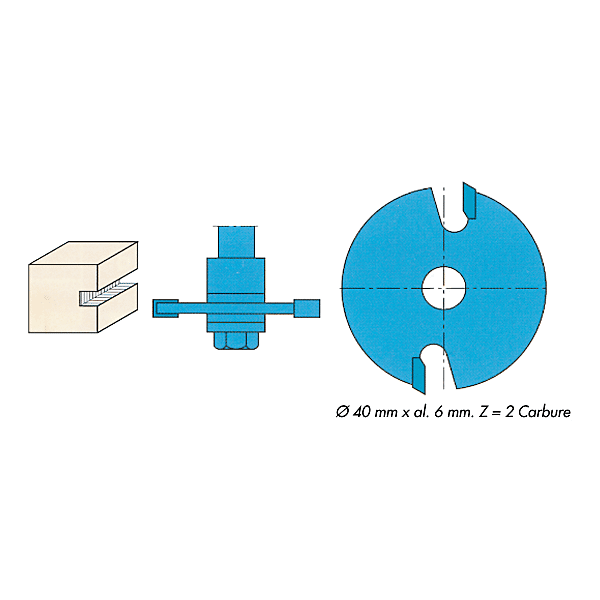 Lame à rainurer pour porte-disque photo du produit visuel_1 2XL